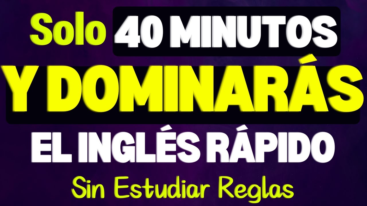 Aprender INGLÉS RÁPIDO desde cero ✨🗽 Domina Estas Frases Diarias y Podrás Hablar Inglés fácil