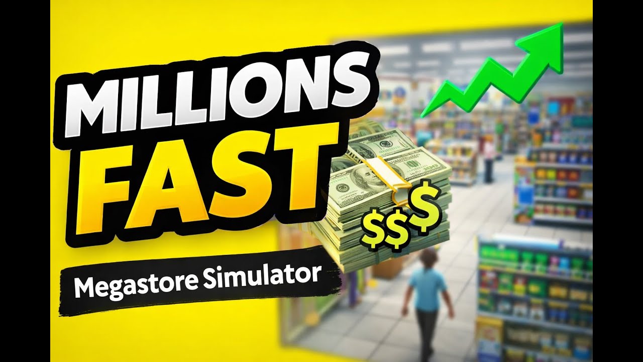 Jak zarobić miliony w Megastore Simulator | Poradnik szybkiego zarabiania (2026)