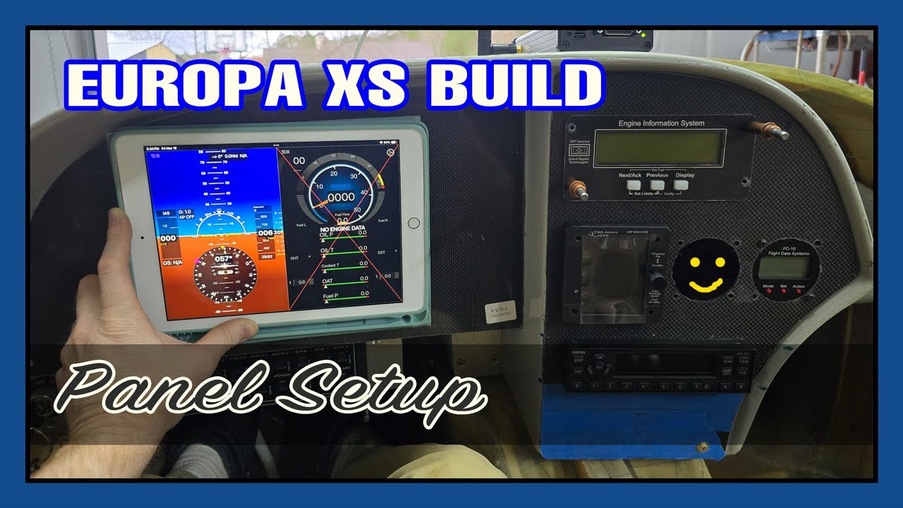 Europa Aircraft Kit Build - Instrument Panel