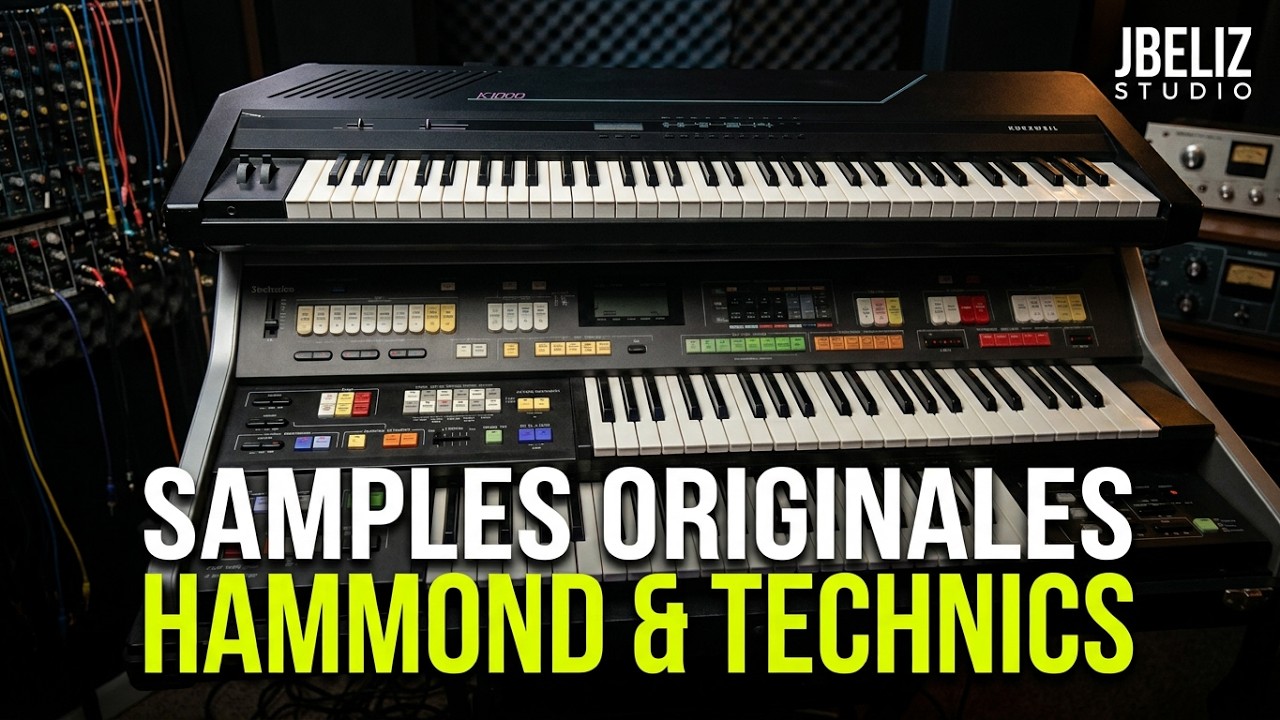 SAMPLES PEGASSEROS DEL HAMMOND, TECHNICS Y KURZWEIL PART 1