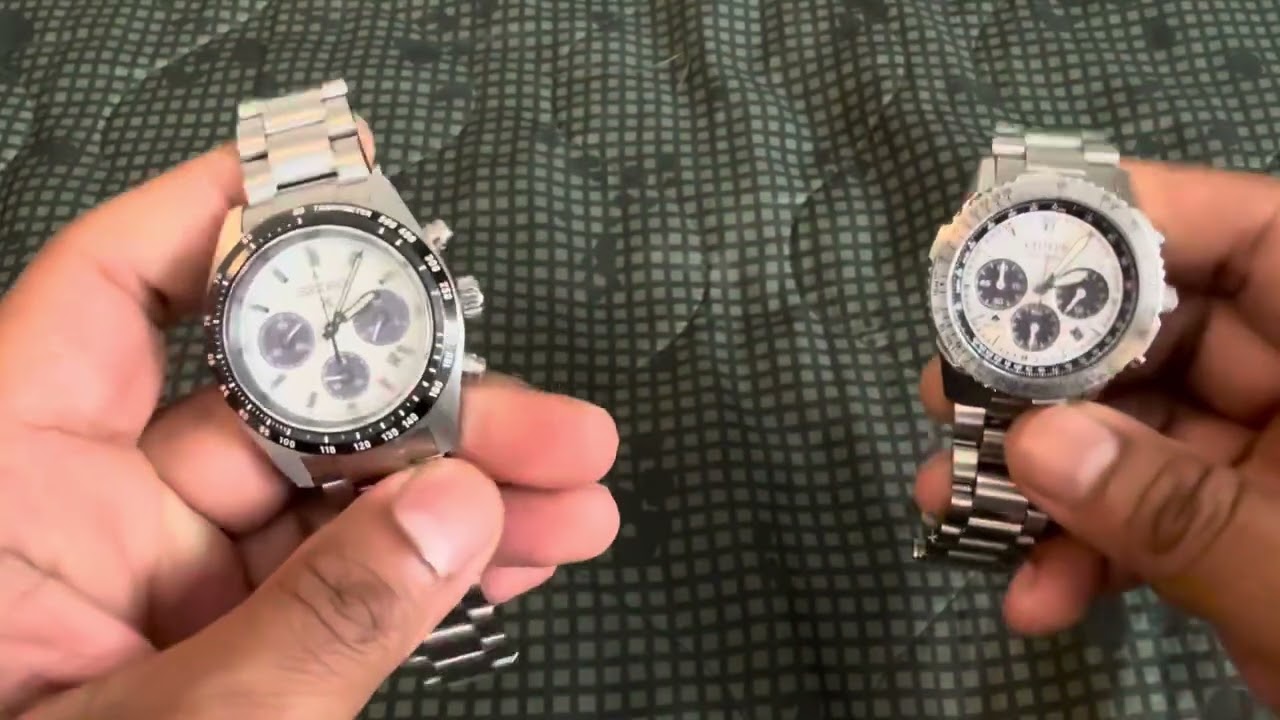 Citizen Navihawk против Seiko Speedtimer
