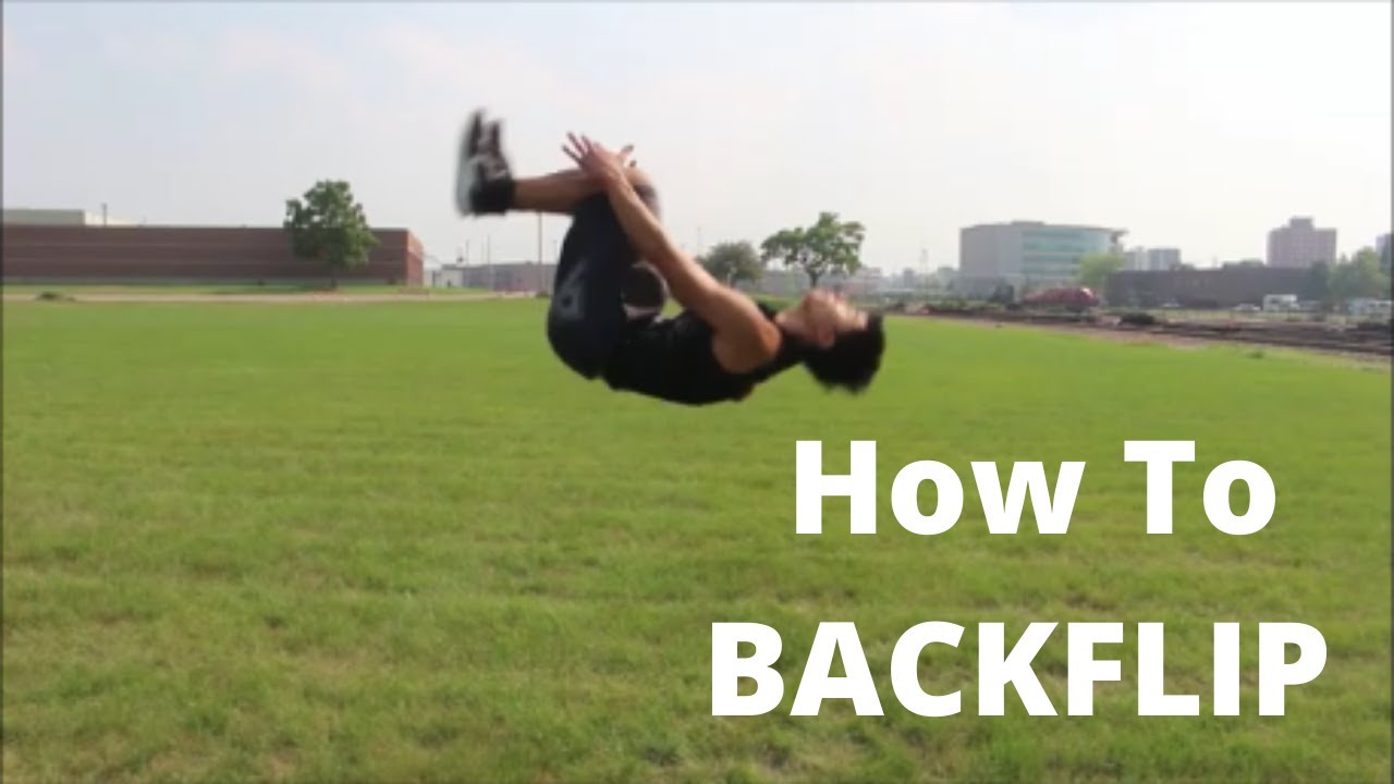 Learn How to Backflip - Tutorial
