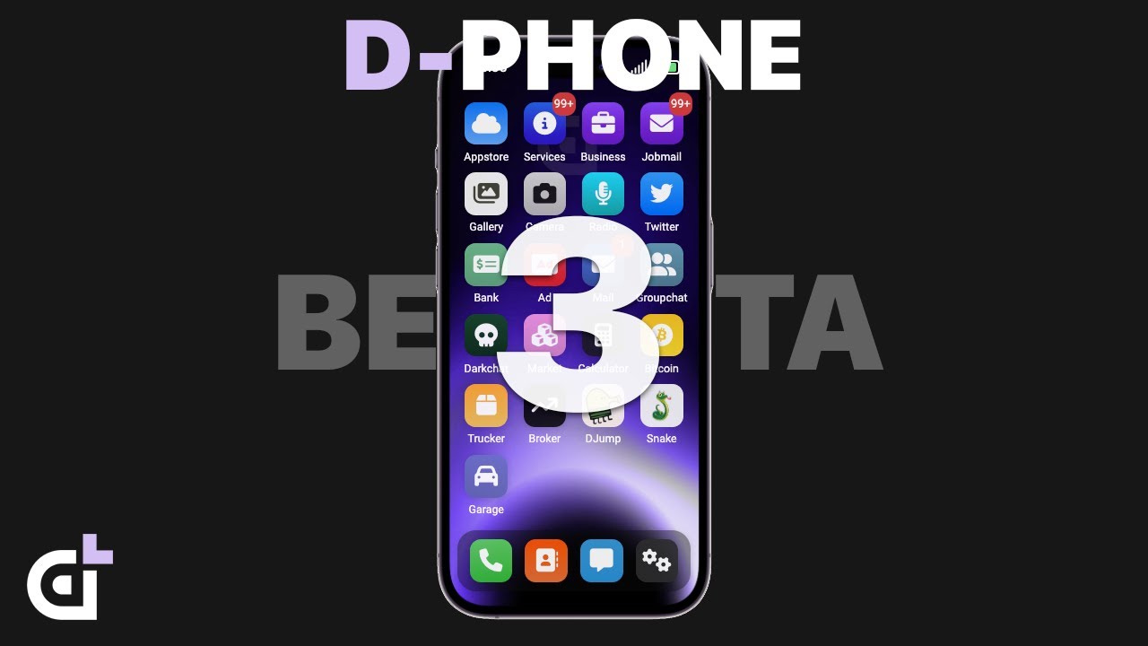 [ESX/QB] D-Phone 0.9 Beta 3 | Reworked Messages, Scale your Phone, New Icons