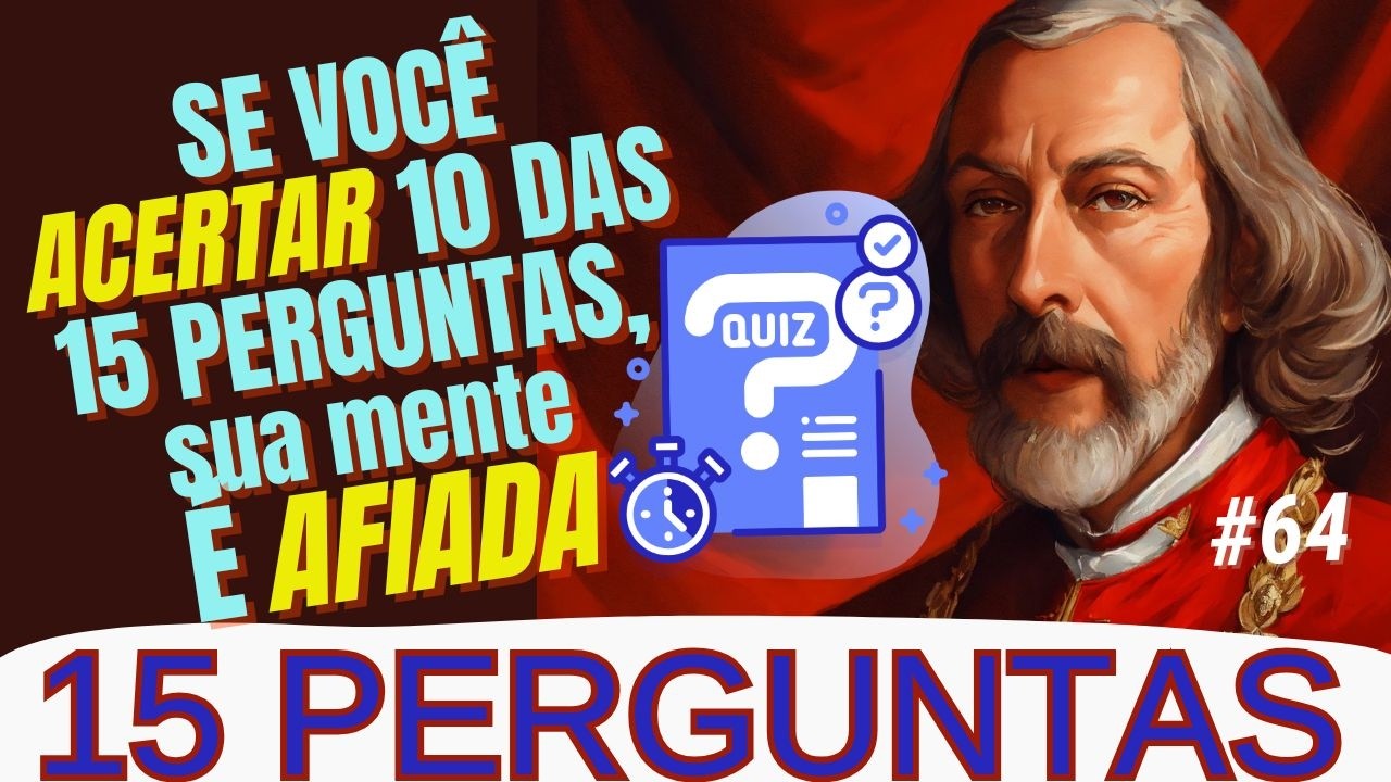 Sua Mente é Brilhante? O teste de 15 perguntas que desafia até os mais sábios!