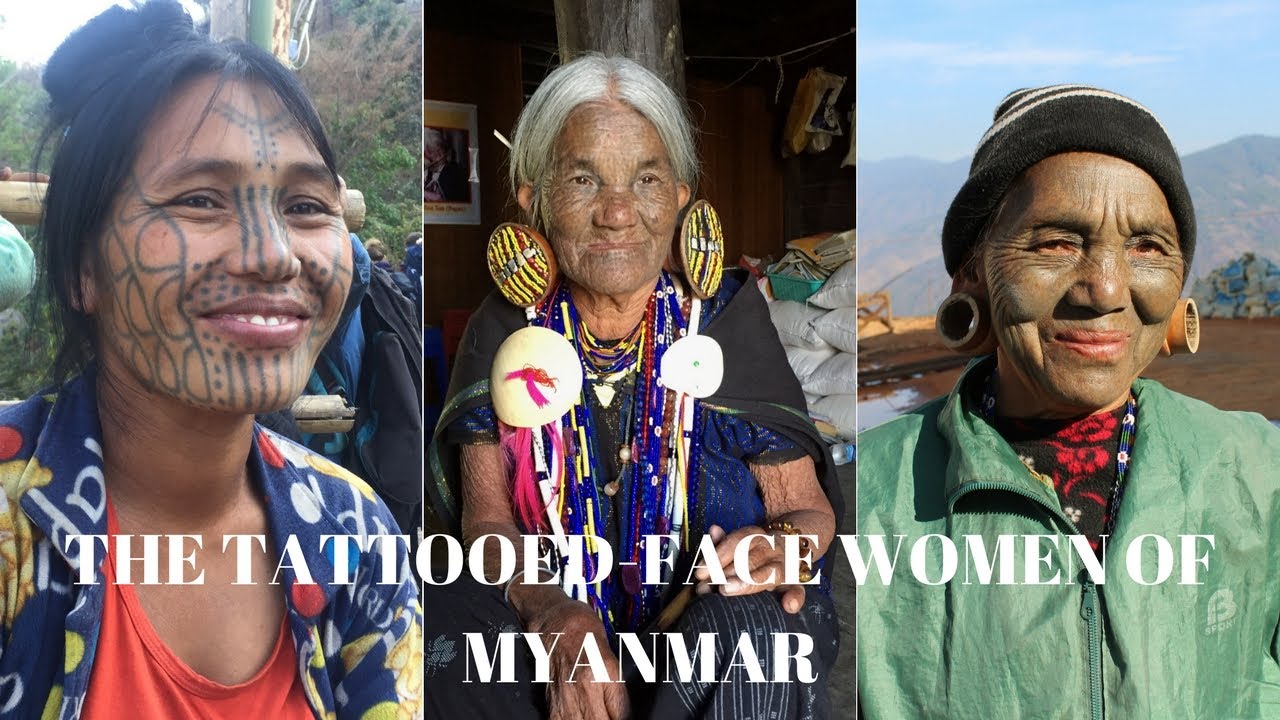 The Tattooed Face Women of Myanmar