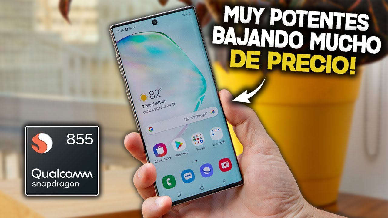TOP CELULARES CON SNAPDRAGON 855 QUE ESTAN BAJANDO MUCHO DE PRECIO EN 2021