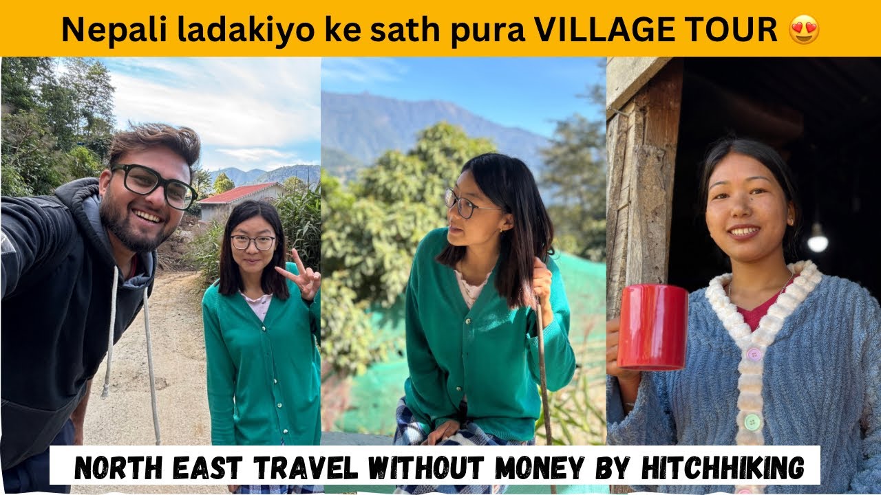 Ek Nepali Ladki Aur Uska Pyara Sa Gaon | North East Village Tour | Limbu Tribe Vlog 