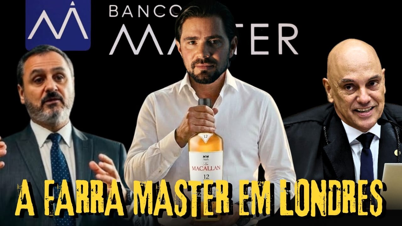 LIVE 2410: A FARRA DE MORAES E VORCARO EM LONDRES COM O SUPERINTENDENTE DA PF