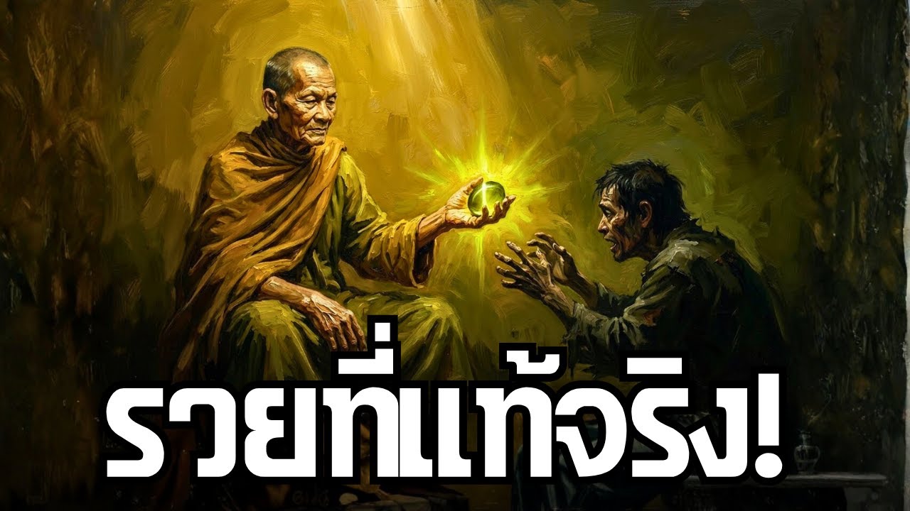 ขุมทรัพย์ที่แท้จริง! บทเรียนเรื่องความมั่งคั่งจากหลวงพ่อและเพชรตาแมว
