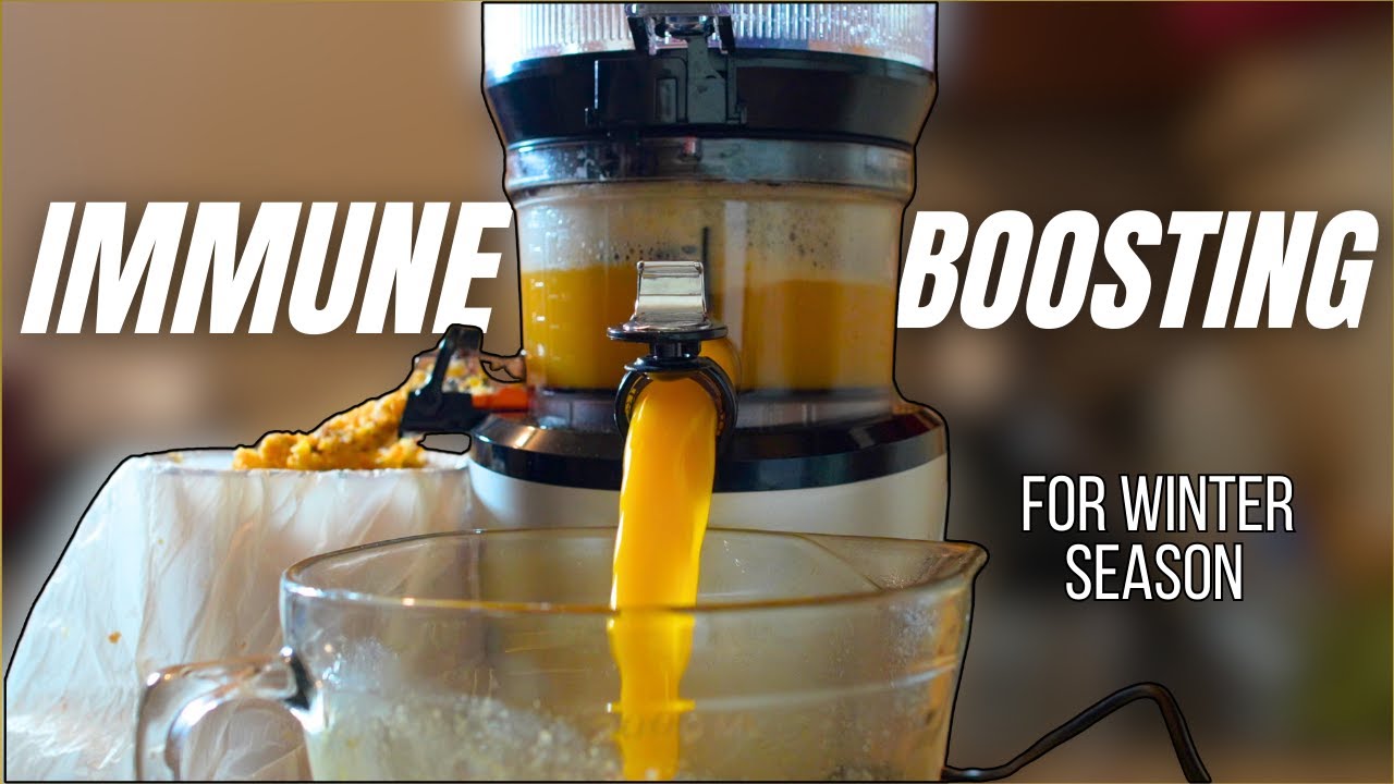 4 Immunity-Boosting Juice Recipes for winter using Kuvings Auto 10