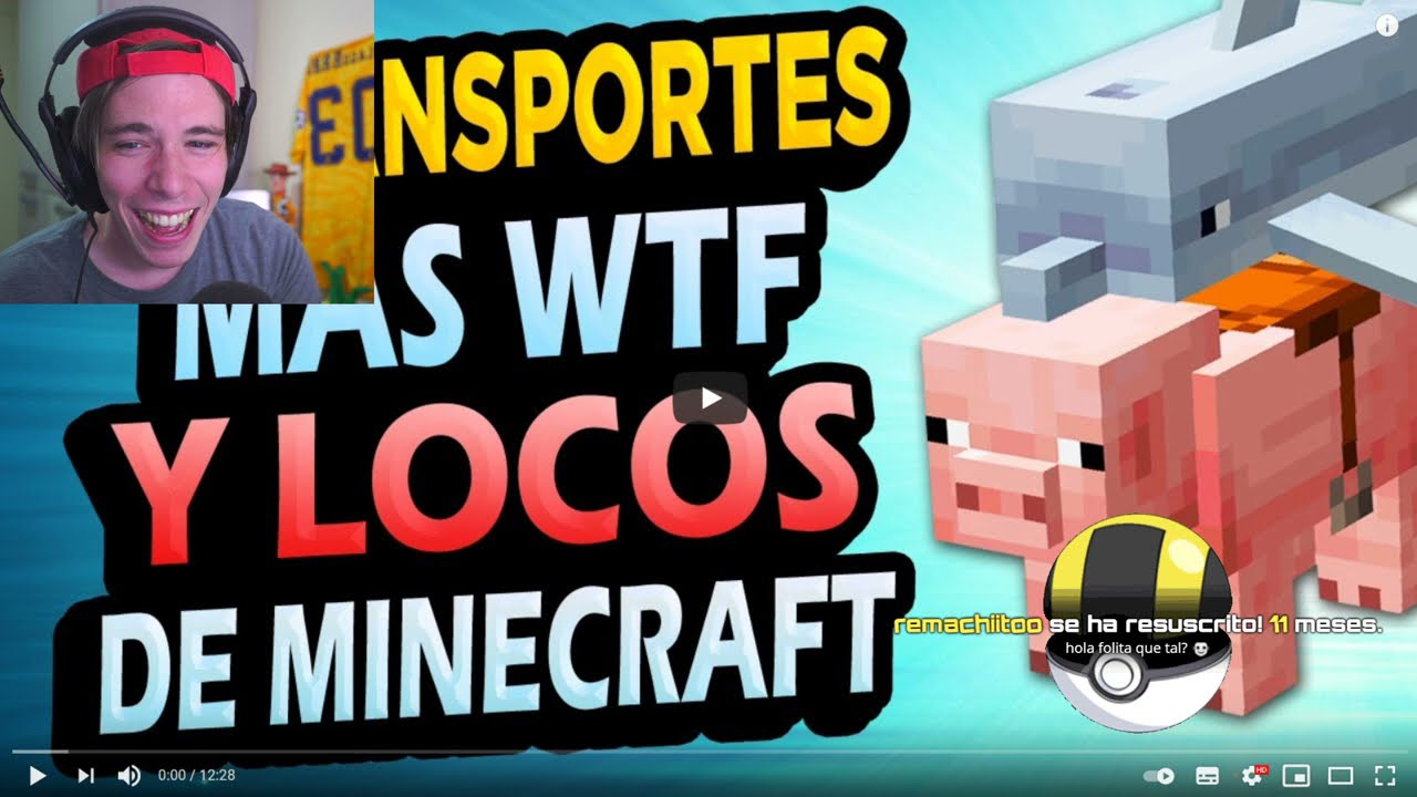 Folagor Reacciona ✅ 10 Transportes LOCOS de Minecraft Que Puedes Hacer!t
