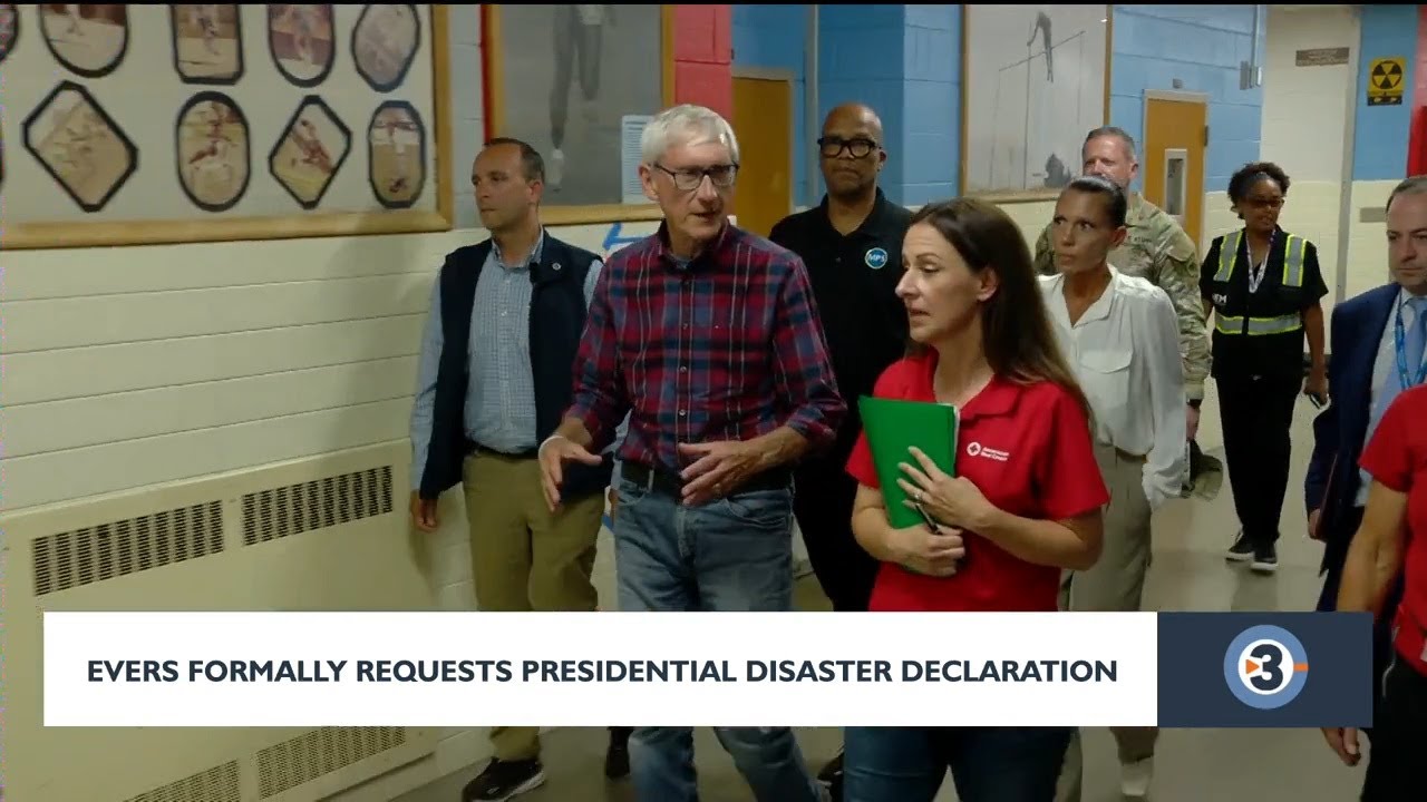 Evers formally requests Presidential disaster declaration