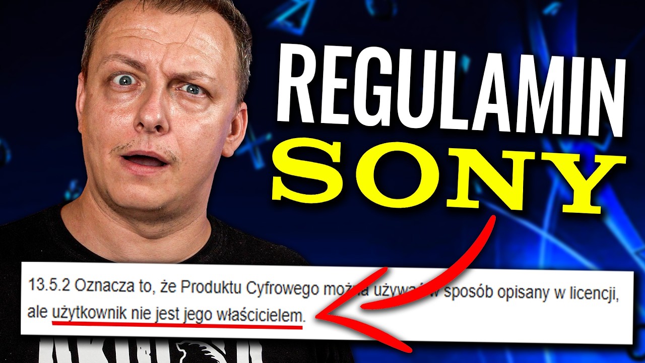 Cyfrowe gry to nie własność. Sony właśnie m&oacute;wi to wprost