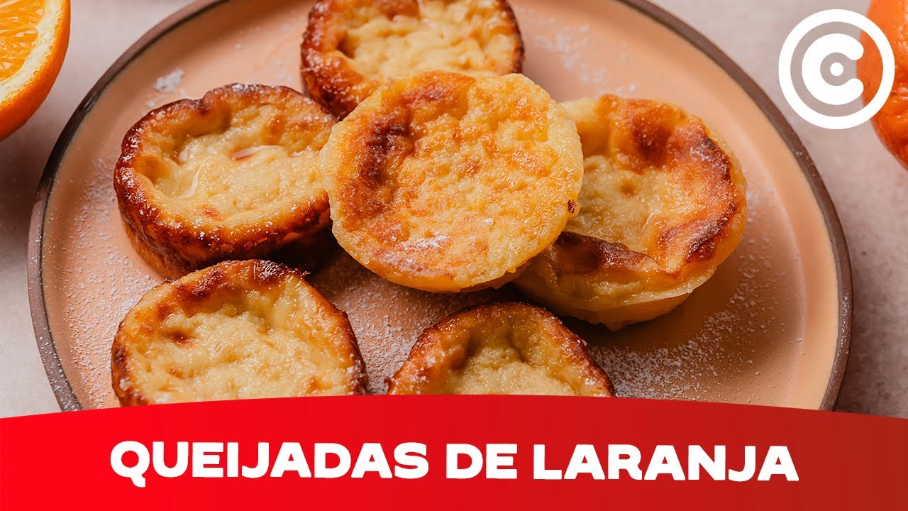 Receita perfeita de Queijadas de Laranja