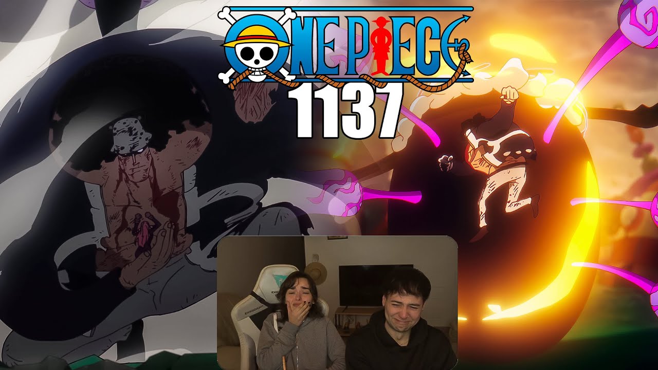 CUANDO PENSAMOS QUE NO IBAMOS A LLORAR MAS... || REACCION CON MI NOVIA A ONE PIECE 1137