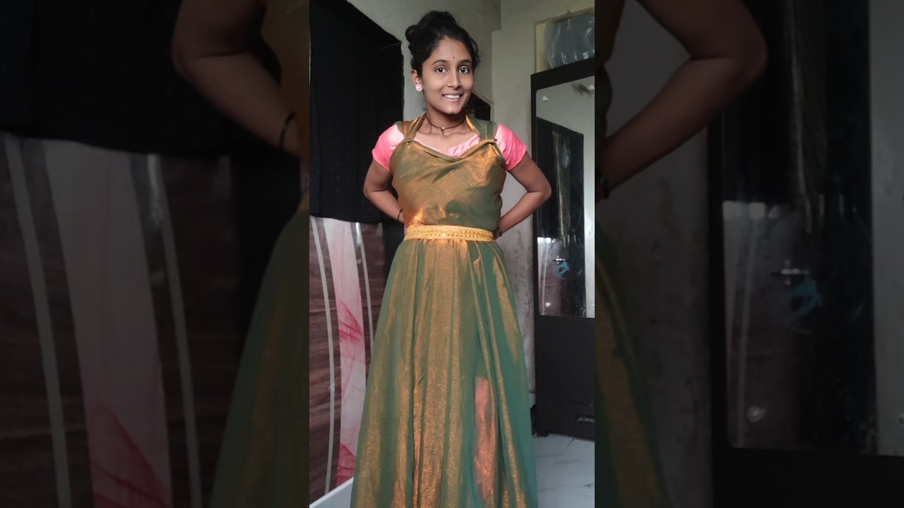 वाईट बोलणाऱ्यासाठी🤬 त्याचं साडीचा one piece 😍 #minivlog #marathi #vlog #dailyvlog #recipe #ytshorts