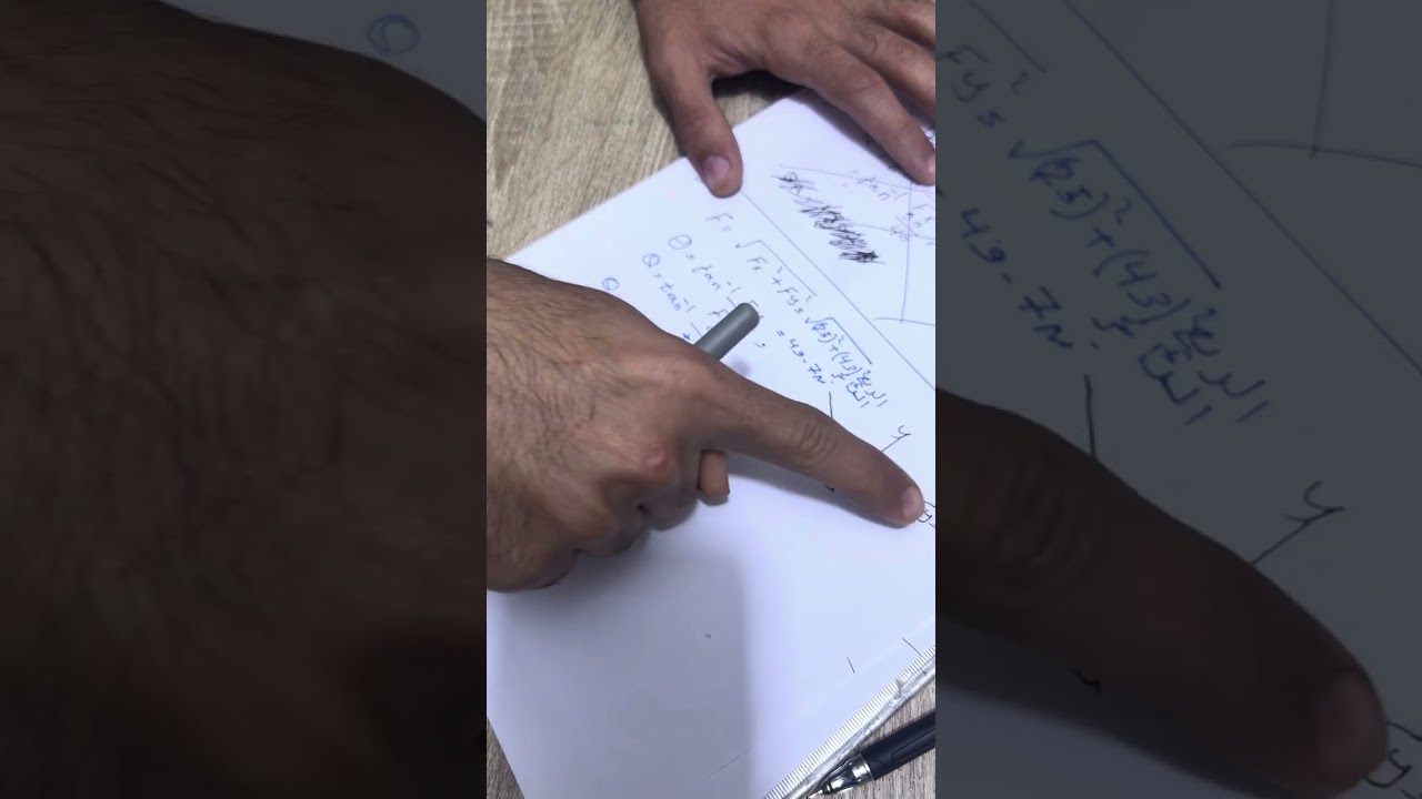 ميكانيك -المحاضره الثانيه الجزء الاول (القوى والكميات المتجه)