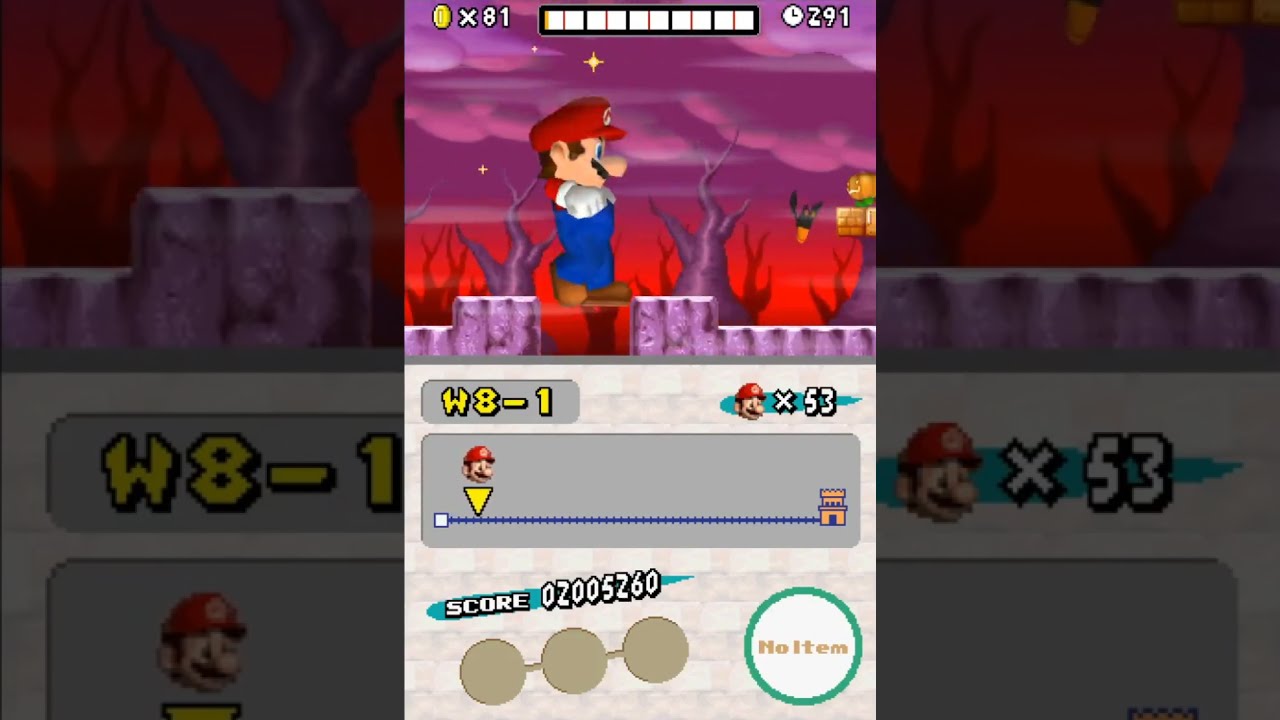 Mario Wastes A Mega Mushroom! | New Super Mario Bros.