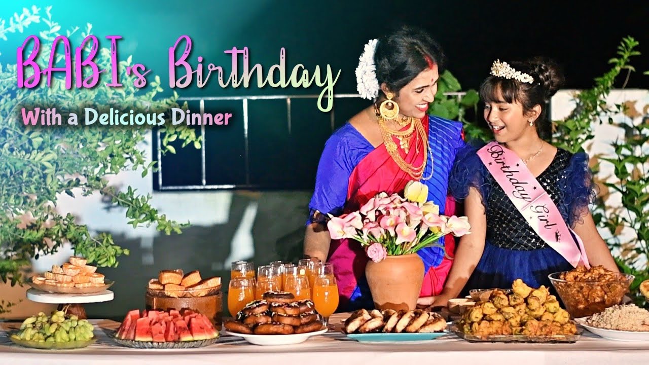 Special Dinner Arrangement on the Birthday of My Little Daughter |জন্মদিন পালন| Flavour of Kitchen |