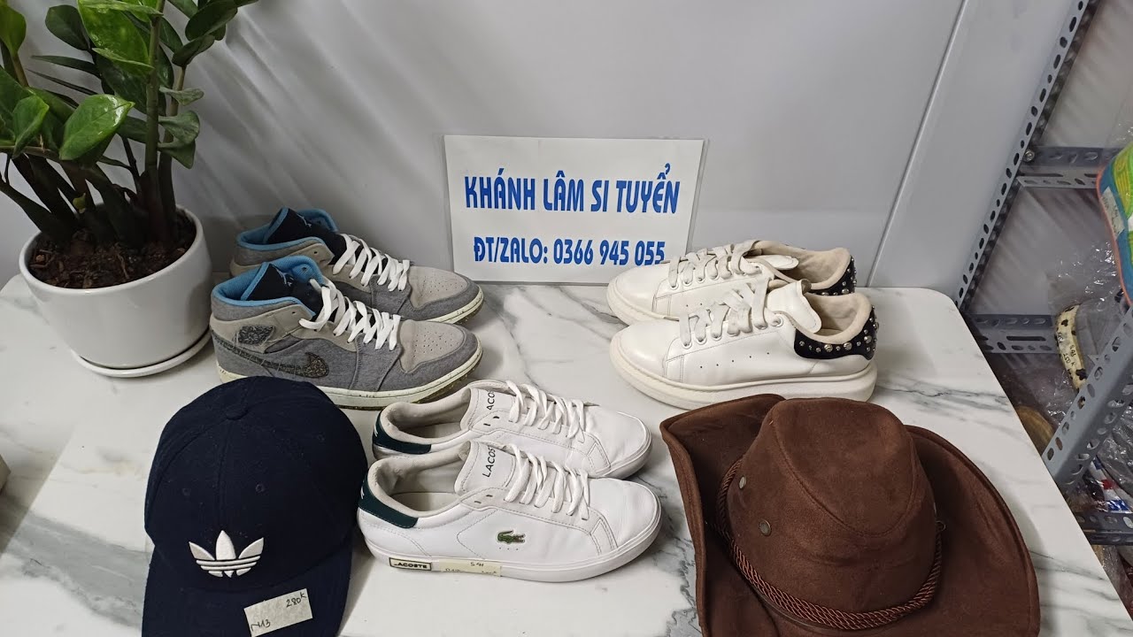 23/2 mũ,nón,giày si hiệu  Mc Queen,Lacoste,Nike,Adidas,NB,Ecco MLB...Lh:0366945055