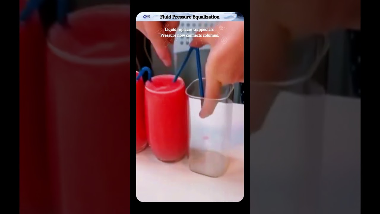 Straw Trick Reveals Pascal's Law