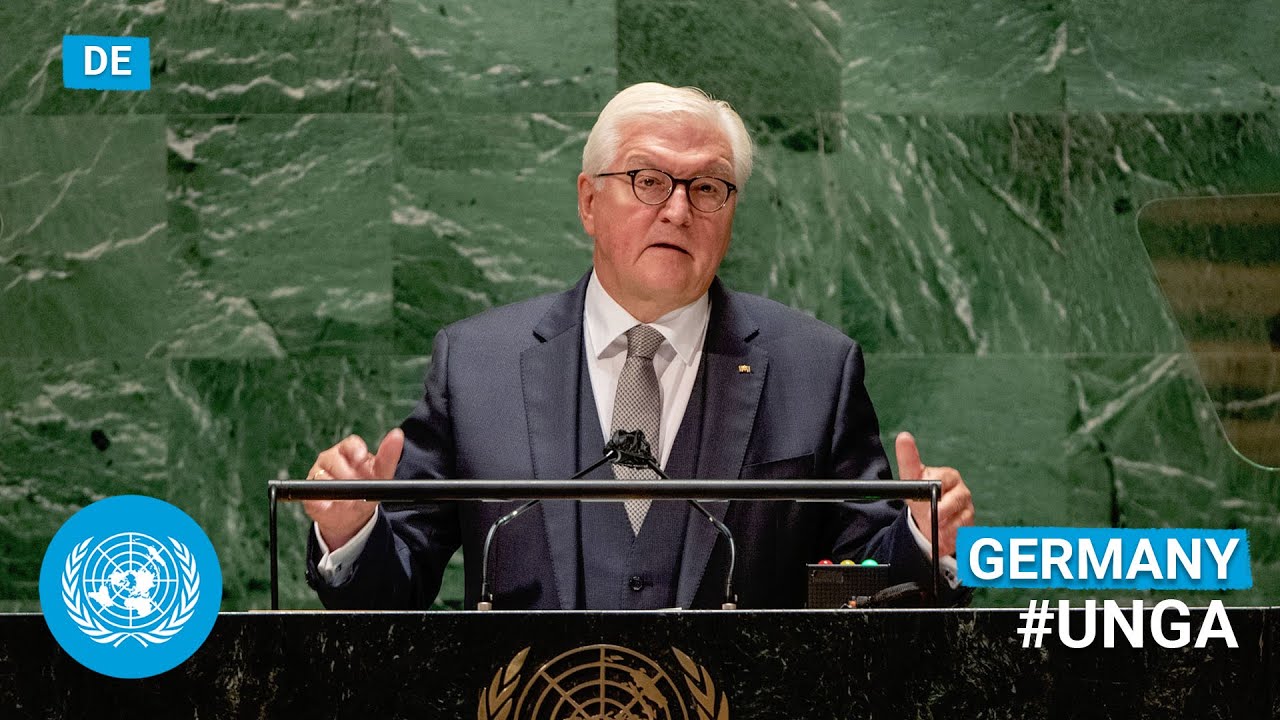 (Deutsch) 🇩🇪 Germany - President Addresses United Nations General Debate, 76th Session | #UNGA