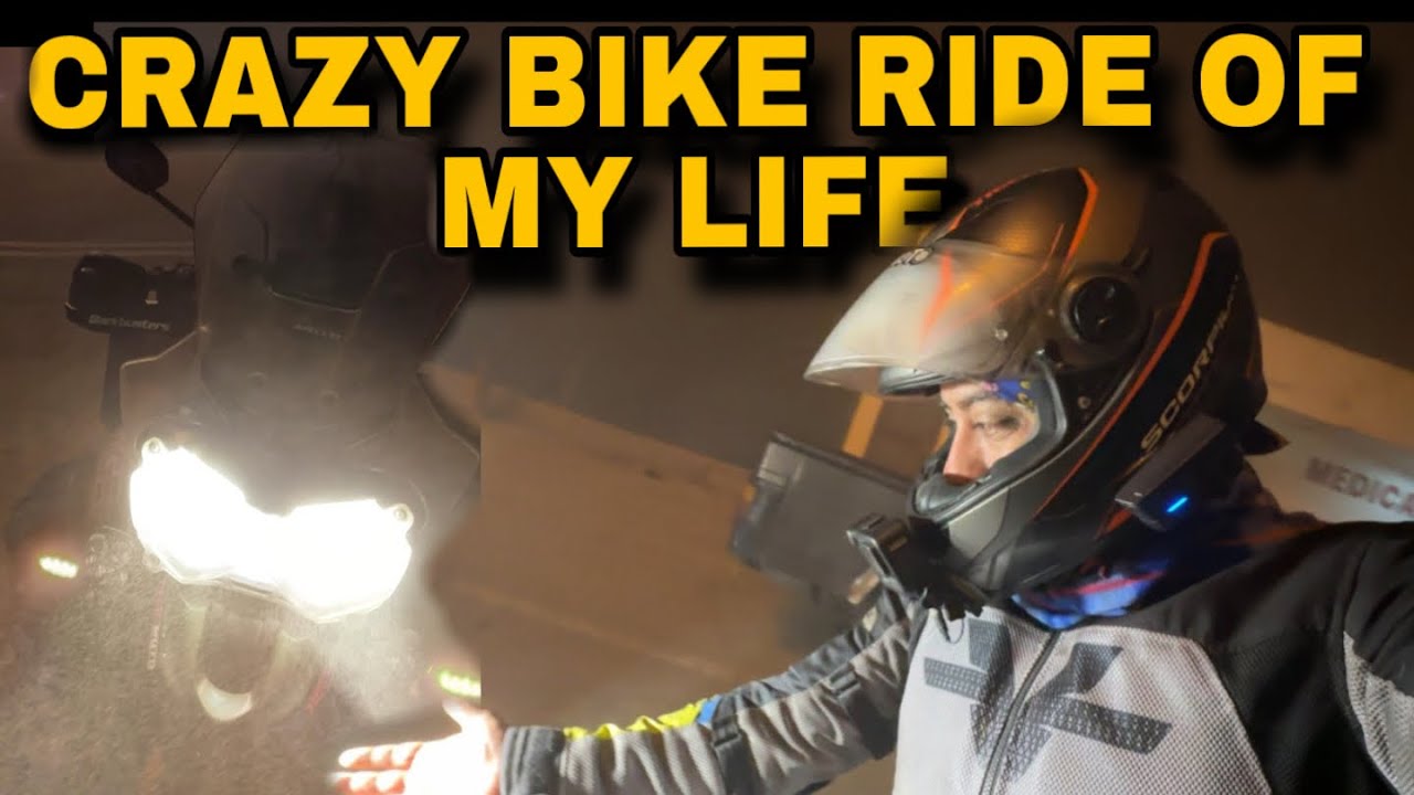 CRAZIEST MOTORBIKE TRIP OF MY LIFE | DENSE FOG-J&K 🇮🇳 #tigerkoul #ayodhya