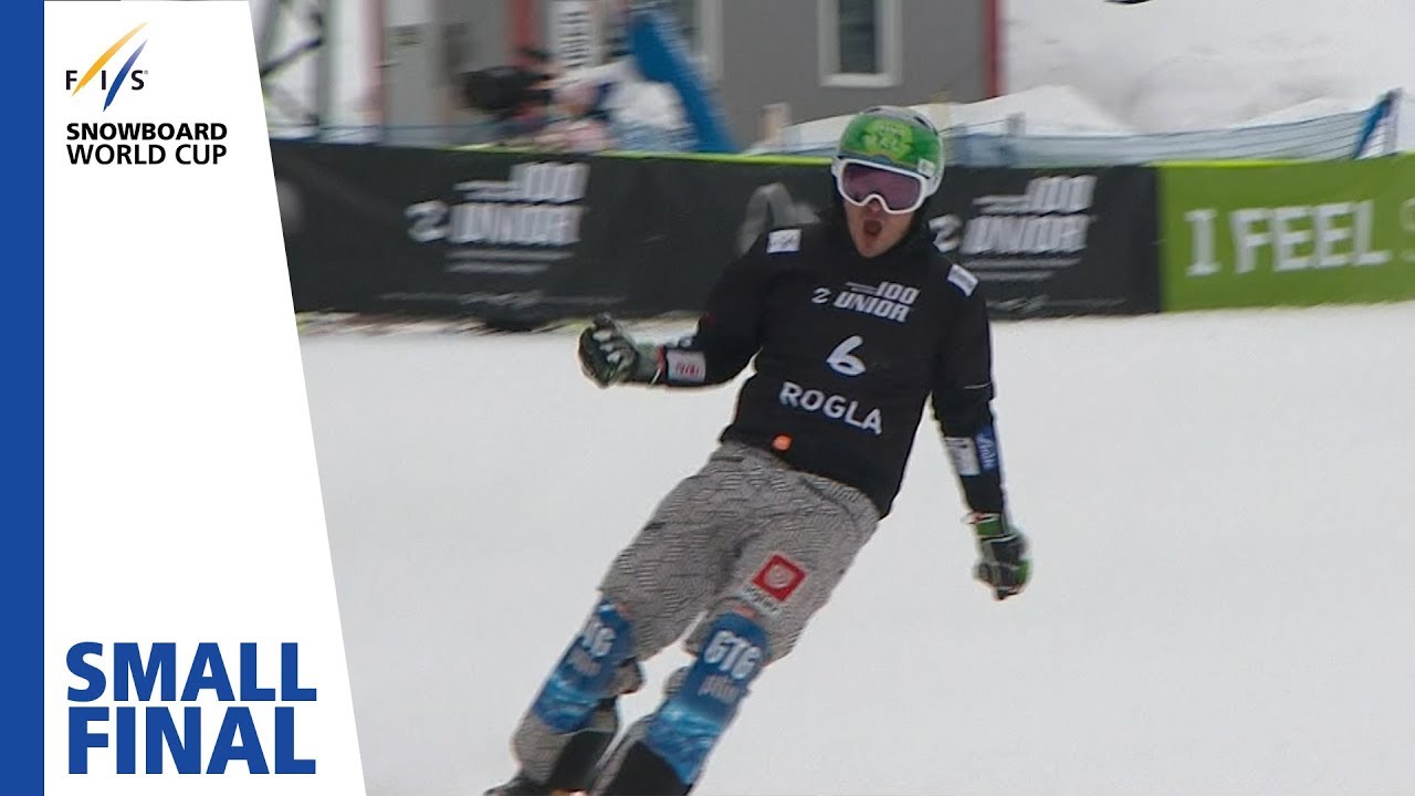 Marguc vs. Galmarini | Small Final | Rogla | Men's PGS | FIS Snowboard