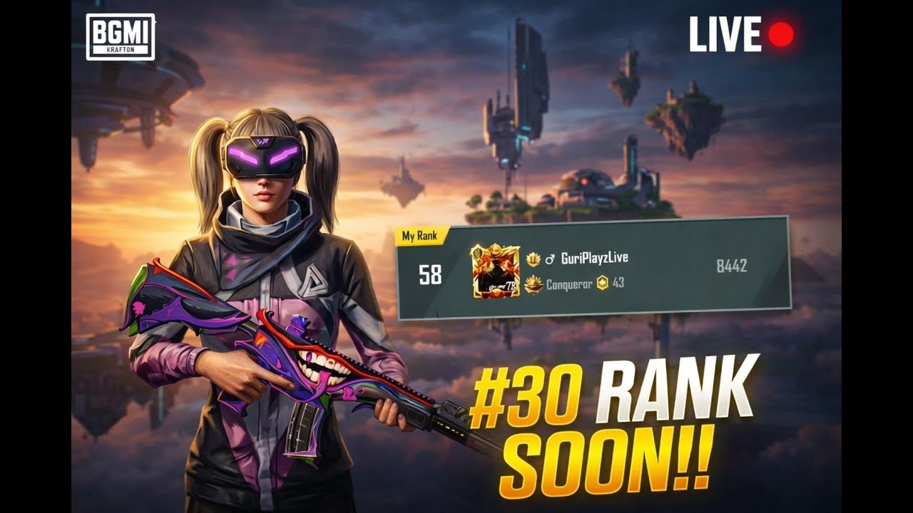 RANK 40 INDIA | Hardest Lobby Push 🔥 | BGMI LIVE #bgmi #bgmilive #pubgmobile #gamingindia