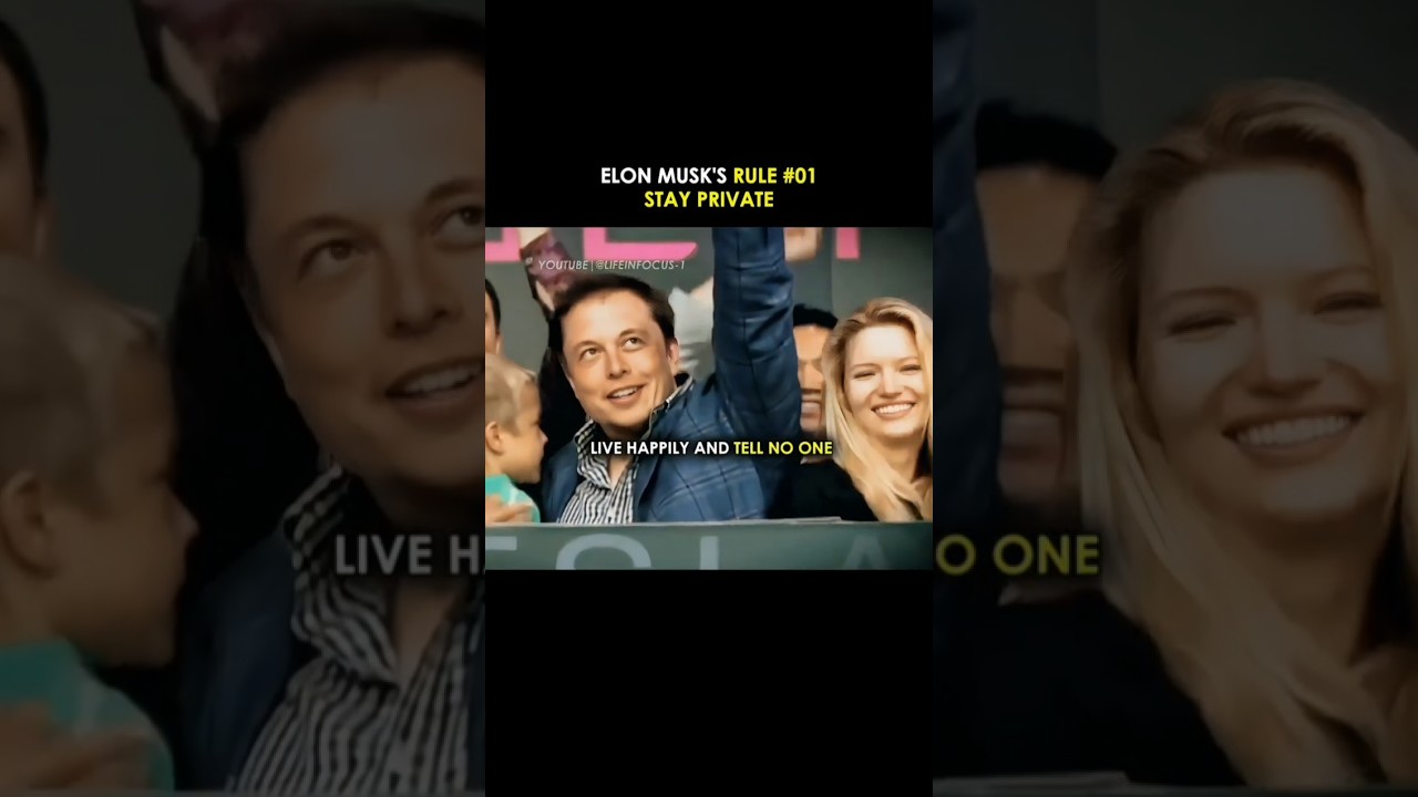 Elon Musk's Rule #01: Stay Private 🤫