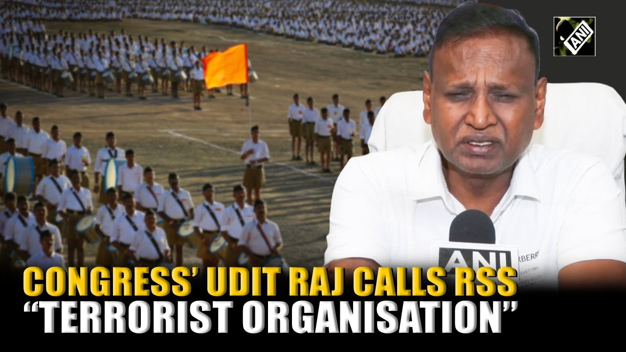 Congress leader Udit Raj calls RSS &ldquo;terrorist organisation&rdquo; after Chief Mohan Bhagwat speech