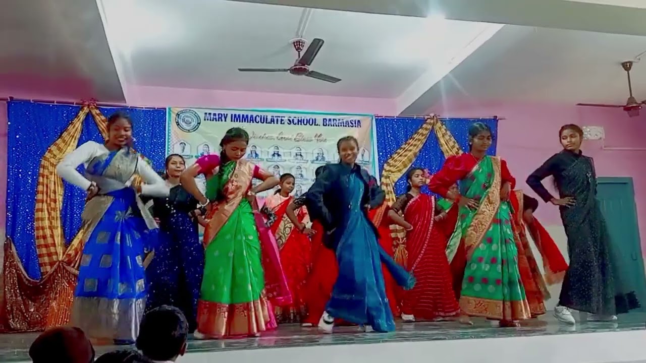 Mary immaculate school Katihar 🏫 (girls Dance 🪩🪩)