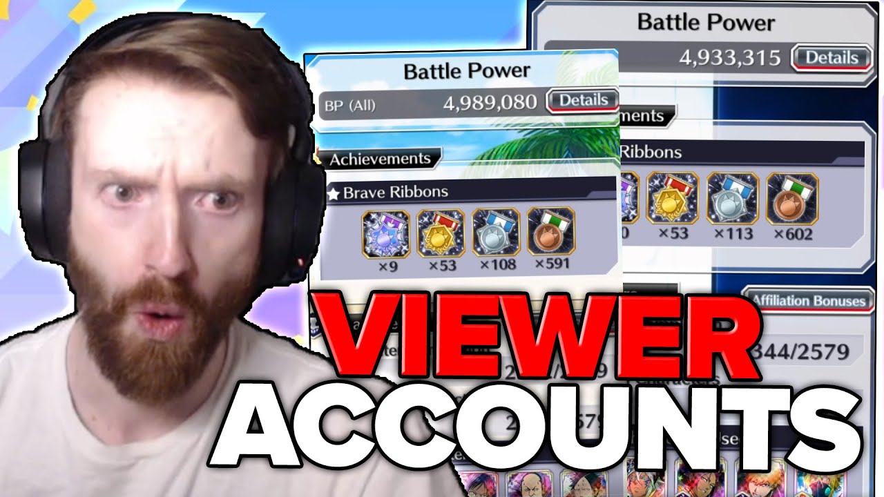 REVIEWING MY VIEWERS BBS ACCOUNTS!! SOME ARE ACTUALLY INSANE! | Bleach: Brave Souls