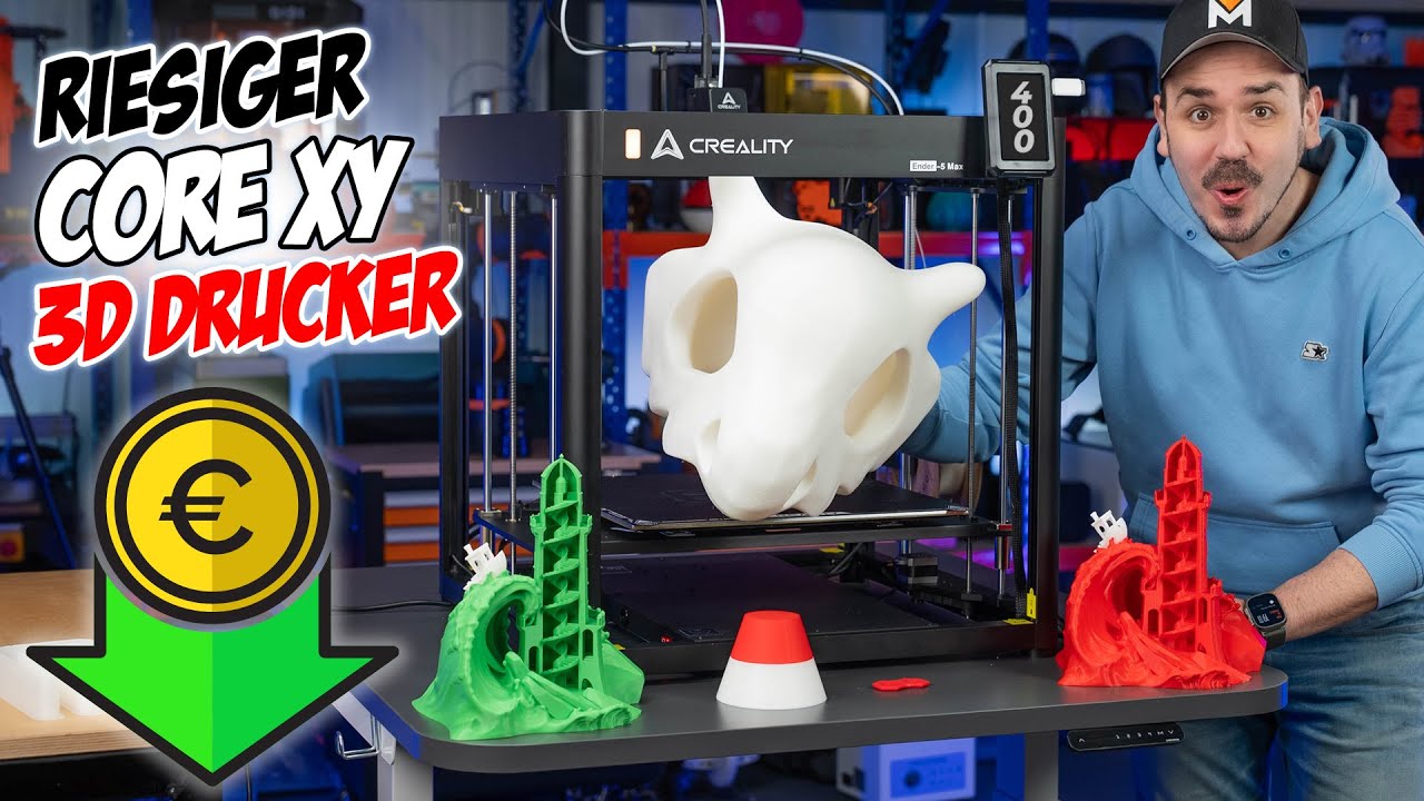 Creality ENDER 5 Max | Riesiger 3D Drucker, kleiner Preis! (2025 Test)