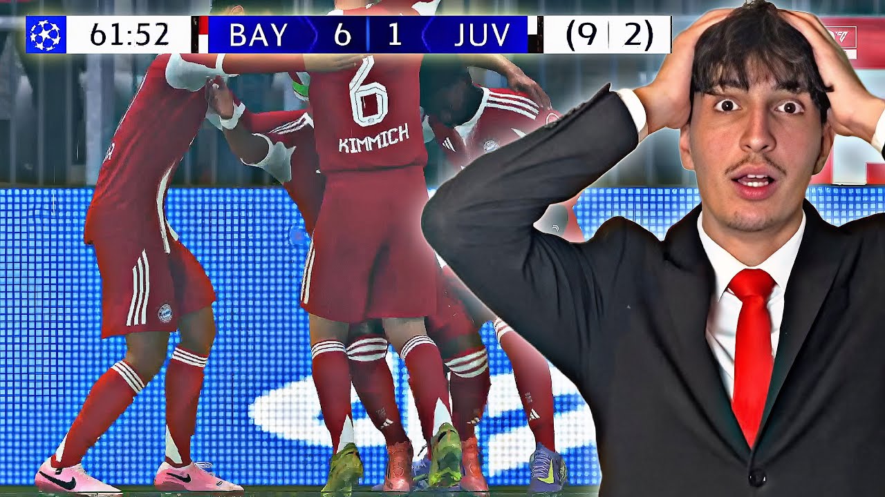 NINOS PEINLICHSTES SPIEL‼️😭CL ACHTELFINALE GEGEN BAYERN