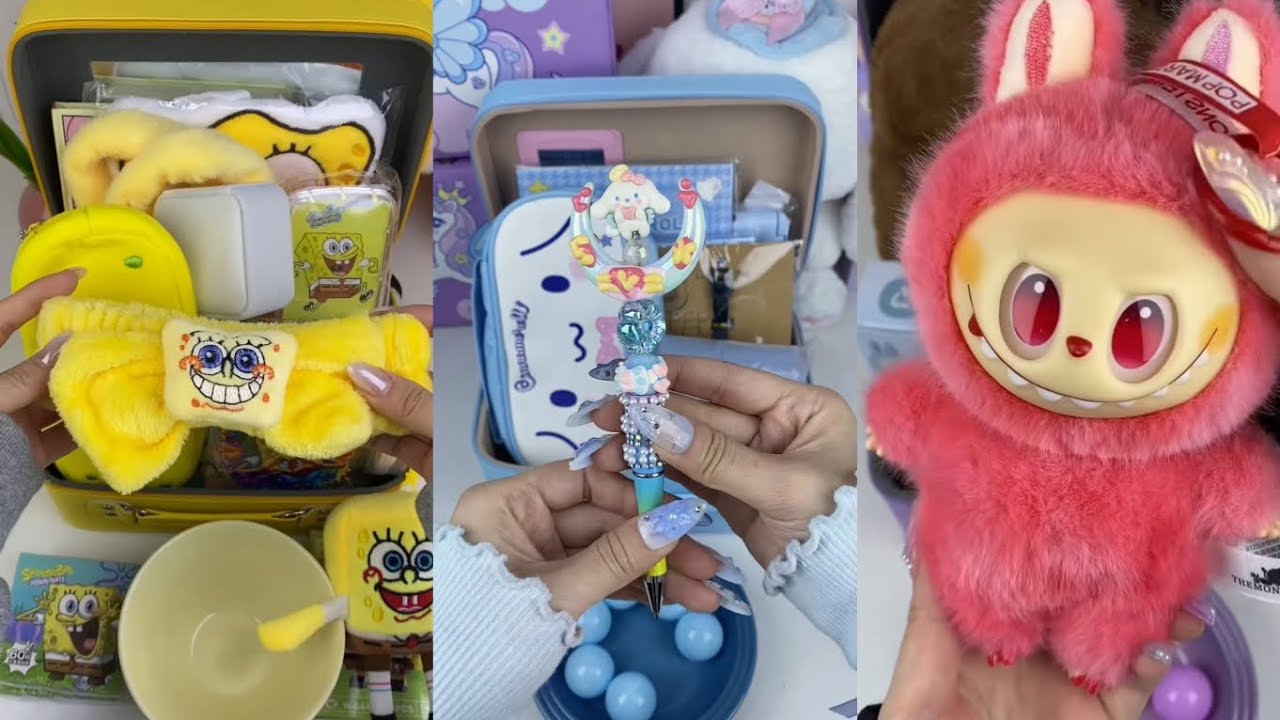 Aesthetic ASMR stationery packing ASMR 🛍✨️