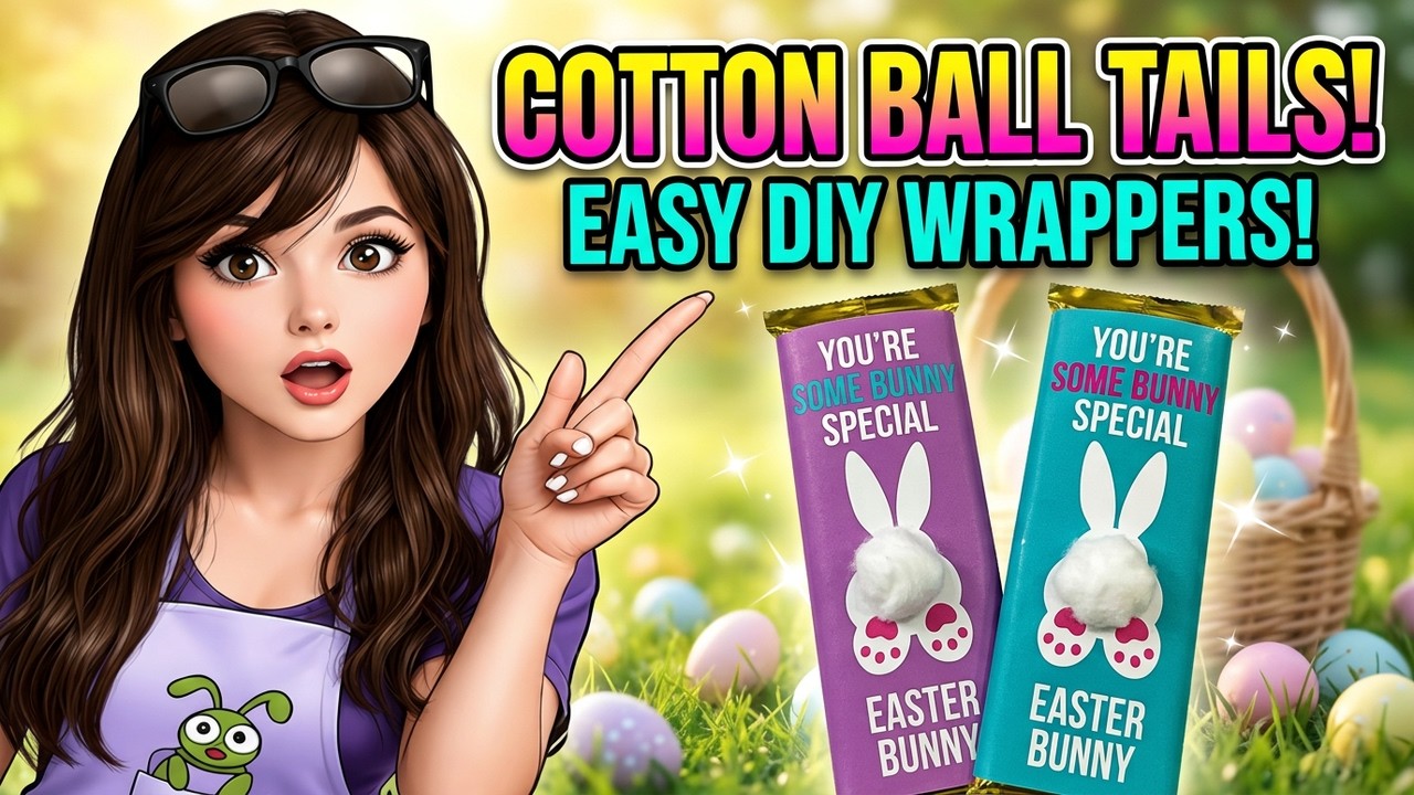 How To Make A Hershey Candy Bar Wrapper For Easter With Cricut