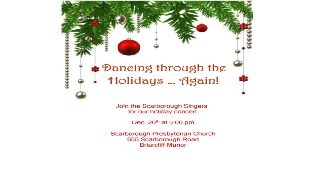 Scarborough Singers Christmas Concert 2025