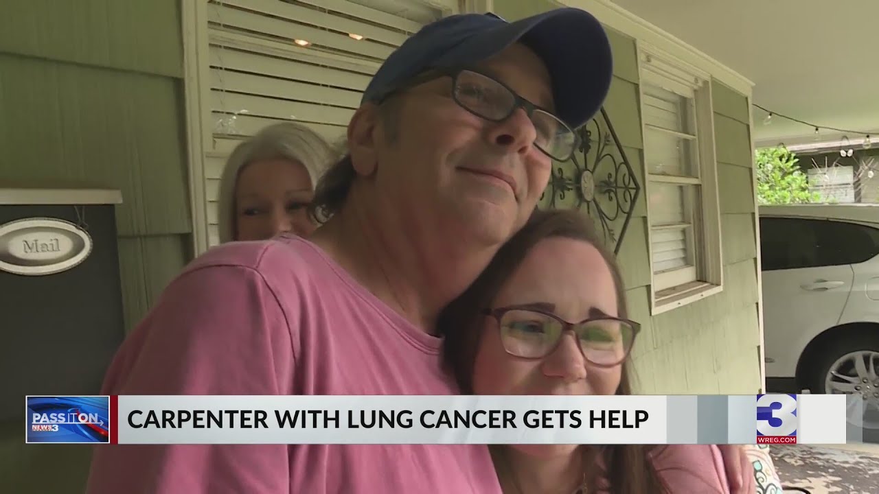 Carpenter with lung cancer receives help from WREG, friends