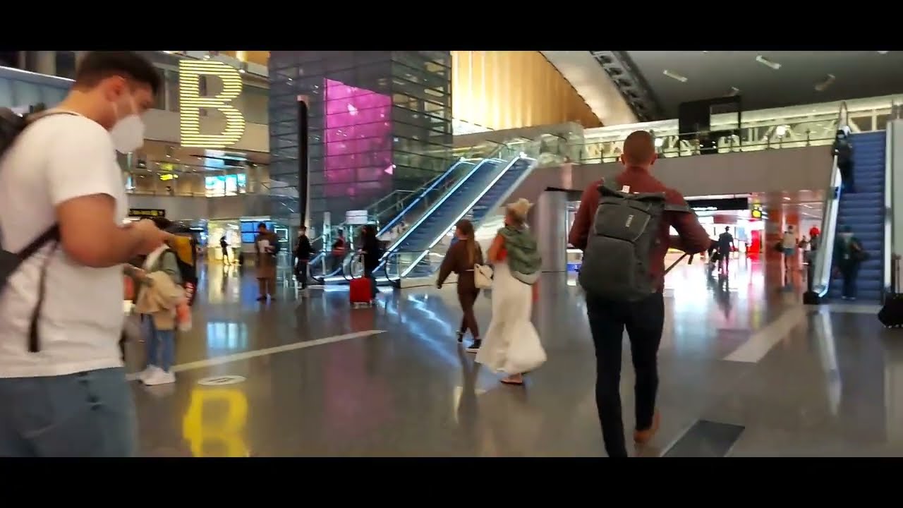 Phi Trường Doha Qatar.