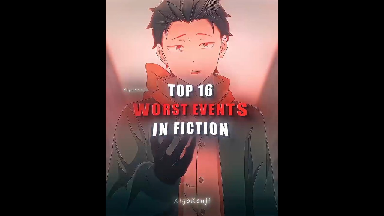 The WORST Events in Fiction