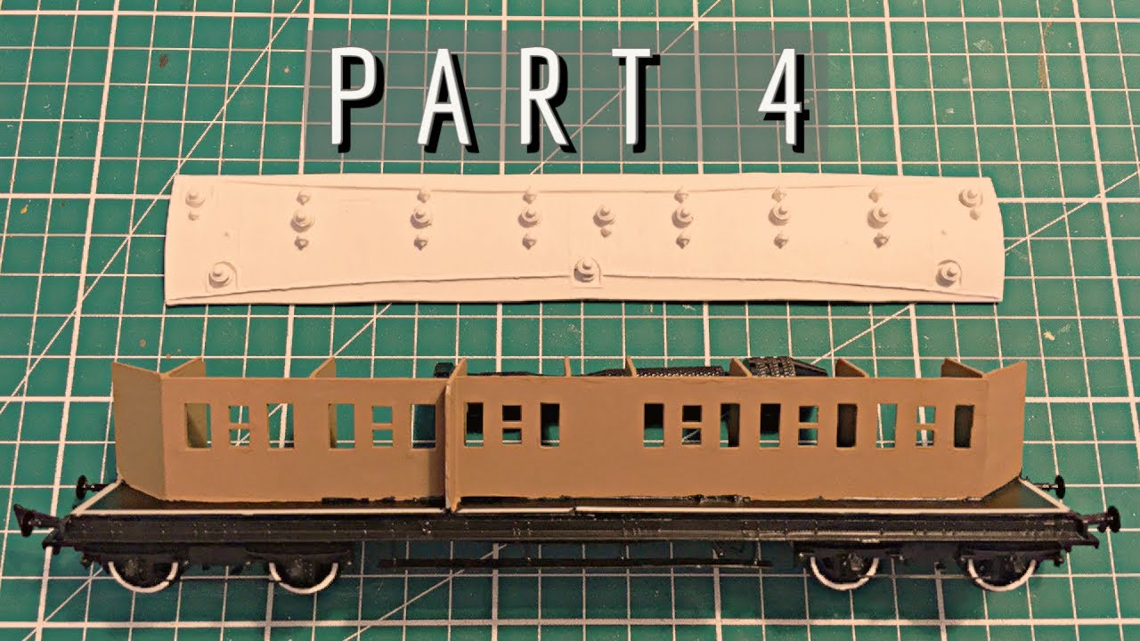 Painting Roof, Underframe and Interior Walls - Building the Ratio LNWR Coach Kit Part 4