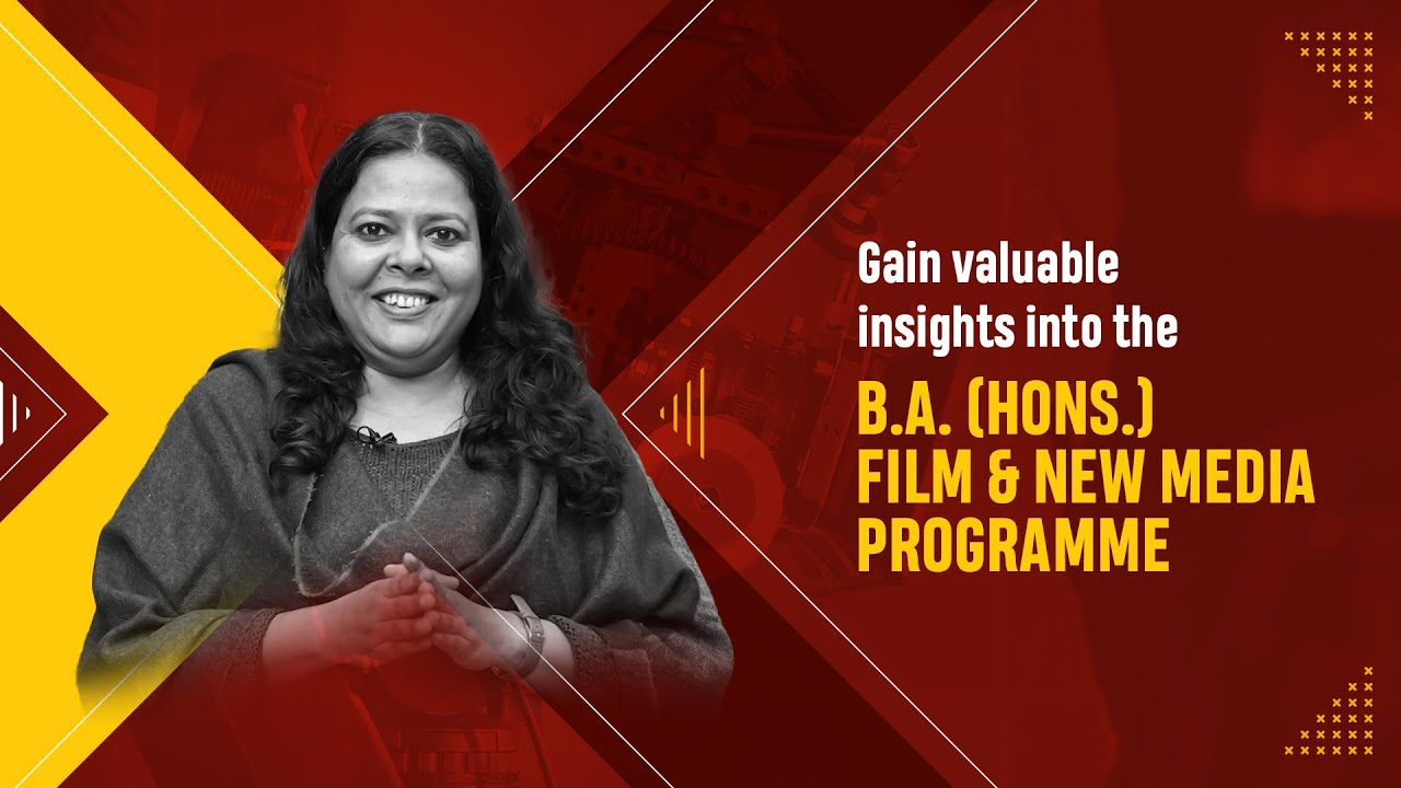 Film & New Media: Learn The Art of Filmmaking at the Jindal School of Journalism & Communication