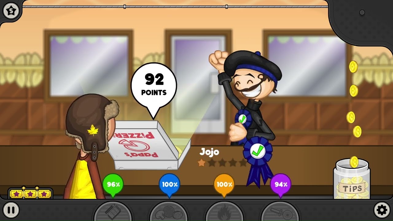 papa's pizzeria deluxe - thanksgiving