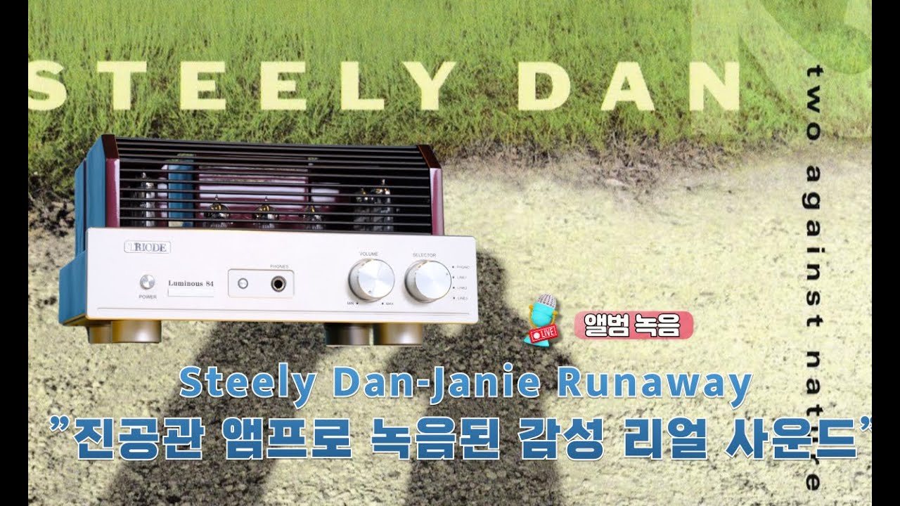 “TRIODE Luminous 84 진공관 앰프로 녹음된 감성 리얼 사운드”