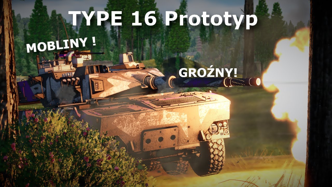 Type 16 (P) - Może i okrojony ale nadal Groźny! [War Thunder Gameplay]