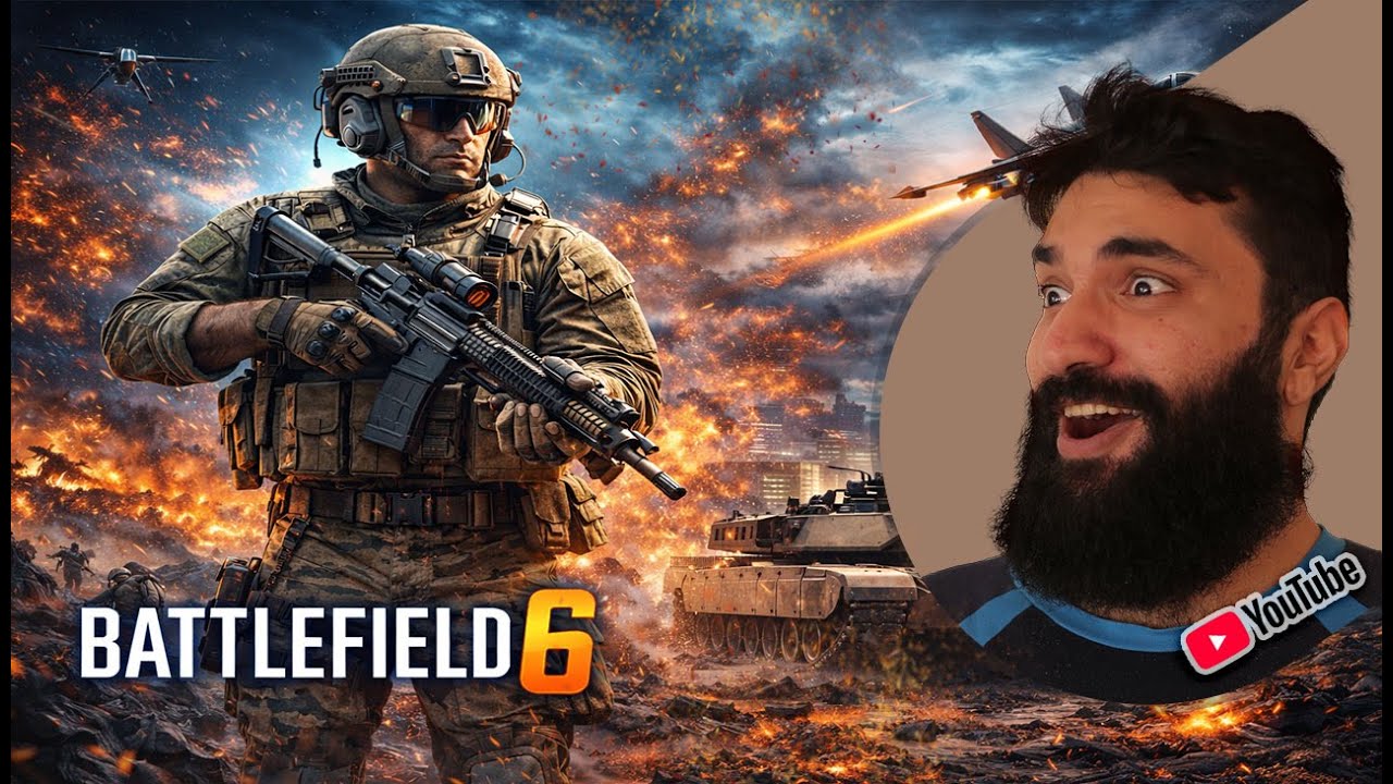 پارت 2 گیم پلی بازی بتلفید 6 عملیات تک تیر اندازی در ساحل battlefield 6