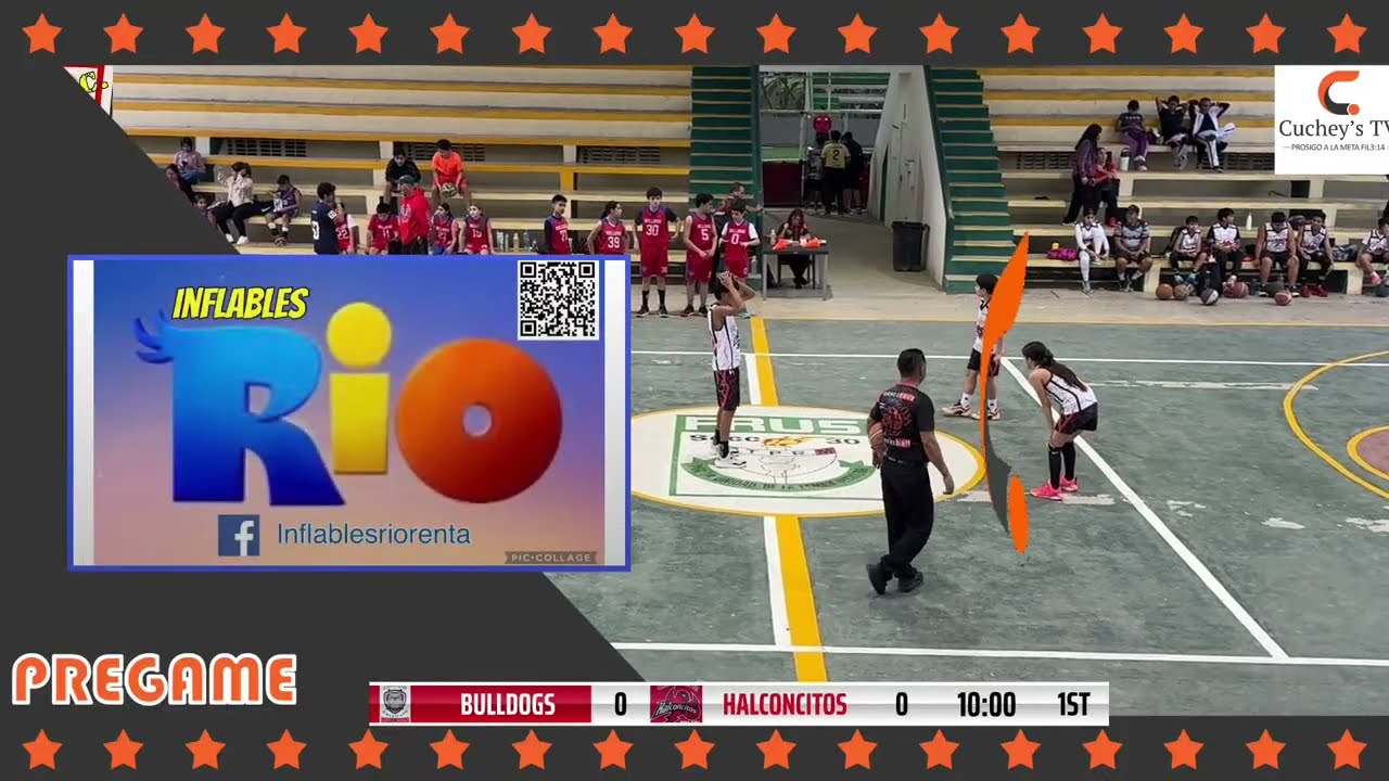 🏀 Liga Colonias de Basquetbol Poza Rica  🏀 Infantil - Mixto (Ene26) HALCONCITOS 🆚 BULLDOGS