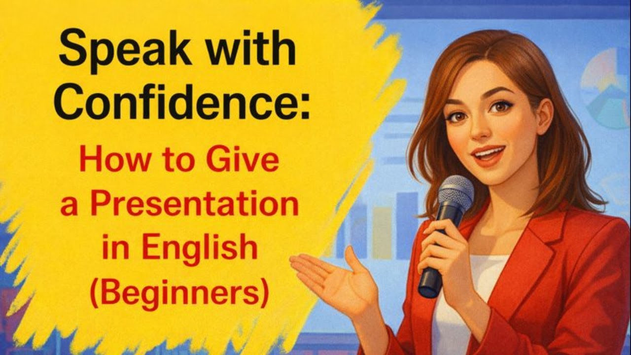 Speak with Confidence: How to Give a Presentation in English (Beginners)