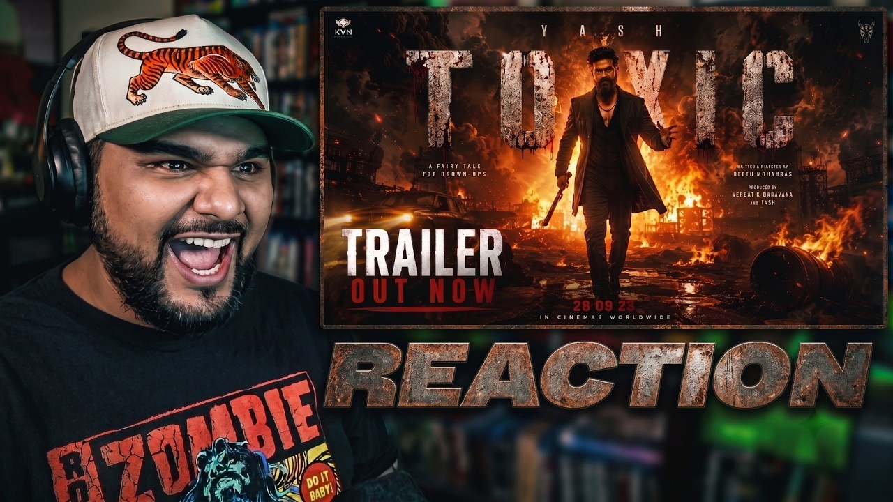 YASH IS UNHINGED! 😱 | Toxic *Trailer Reaction* AMERICAN Reacts